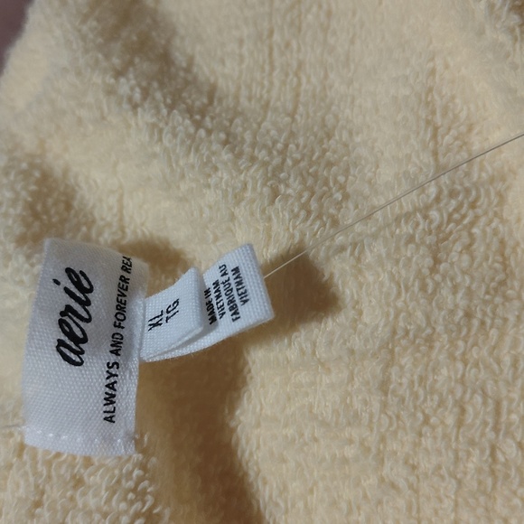 New! Aerie Sweatshirt XL – Butter Yellow Cozy Vibes - Picture 6 of 8